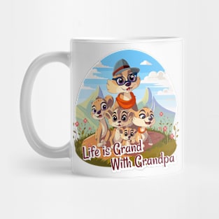 Life is Grand with Grandpa Mug